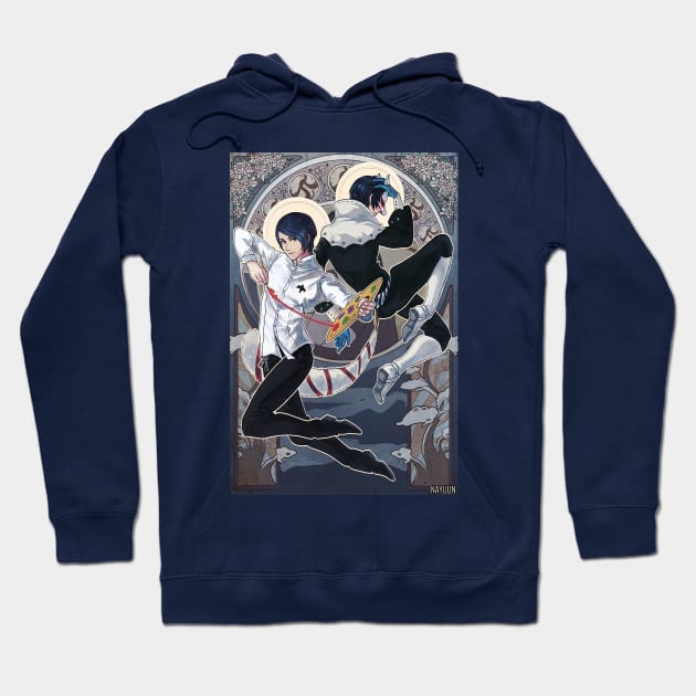 Yusuke Kitagawa Art Nouveau Hoodie by IUBWORKS